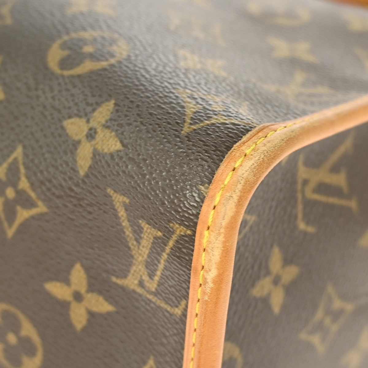 Louis Vuitton Popincourt Tote Monogram Canvas Brown Canvas Tote Bag Bag (Pre-Owned)