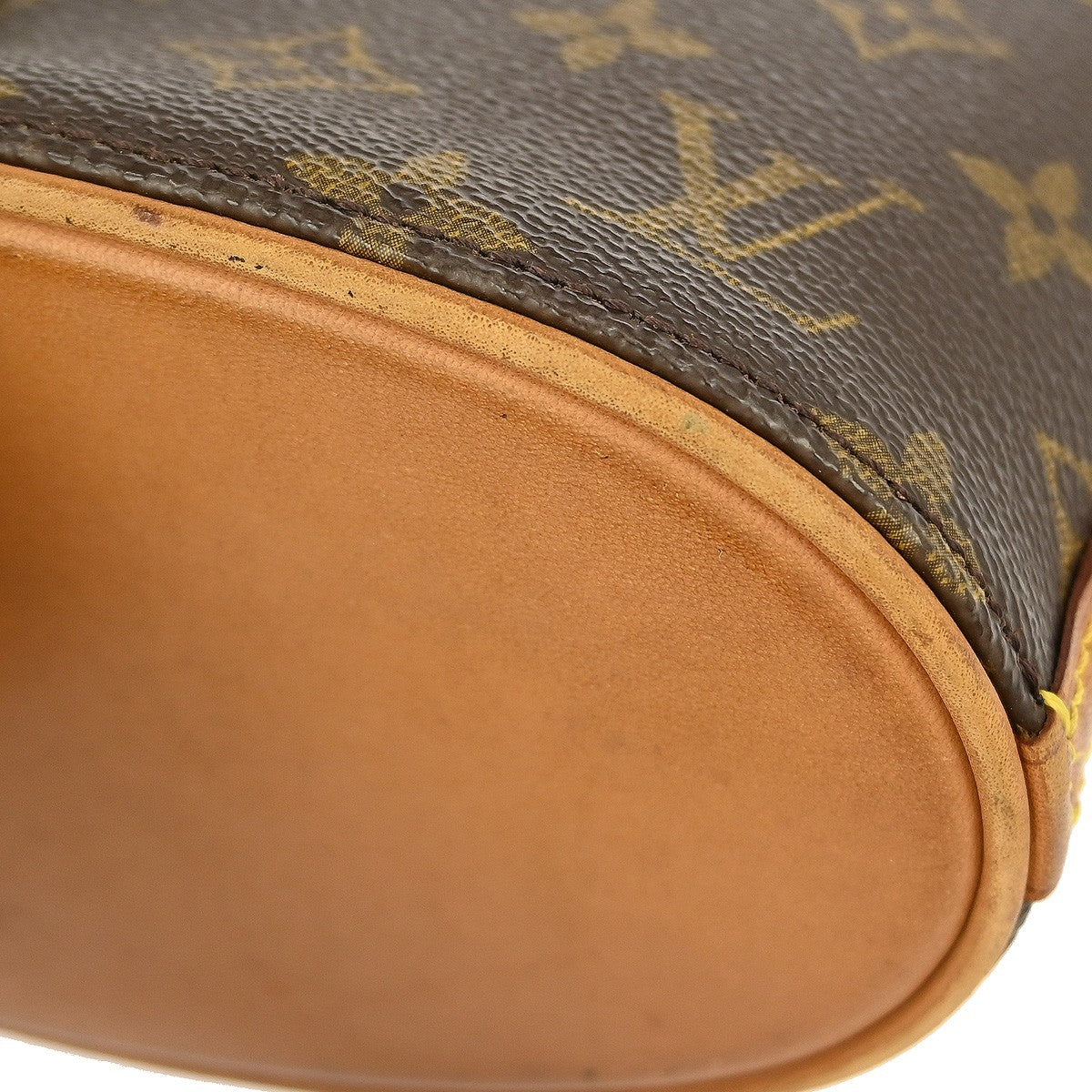 Louis Vuitton Drouot Handbag Monogram Canvas Brown Canvas Shoulder Bag Bag (Pre-Owned)