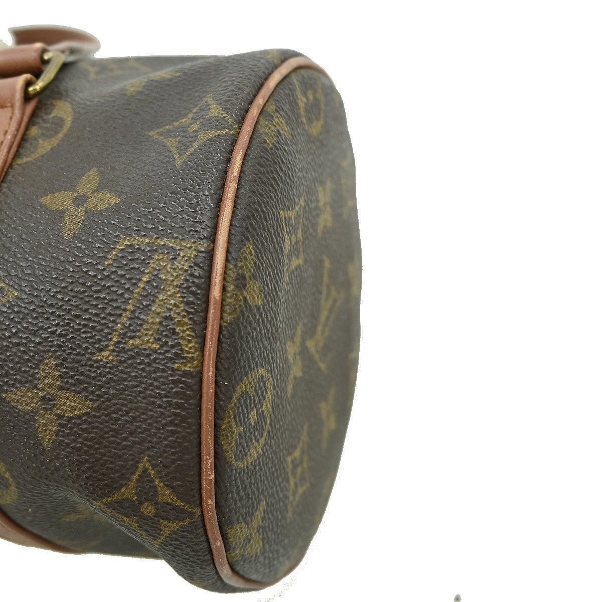 Louis Vuitton Papillon Handbag Monogram Canvas Brown Canvas Handbag (Pre-Owned)