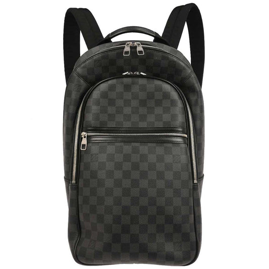 Louis Vuitton Michael Nm Backpack Damier Graphite Black Canvas Backpack Bag (Pre-Owned)