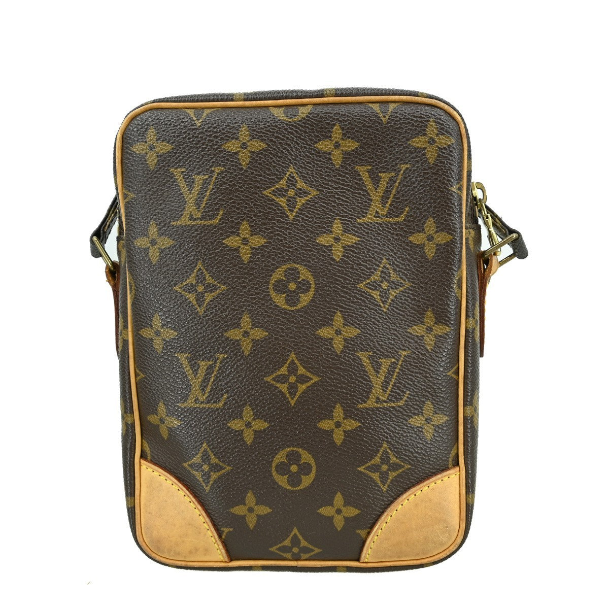 Louis Vuitton Amazone Bag Monogram Canvas Brown Canvas Shoulder Bag Bag (Pre-Owned)