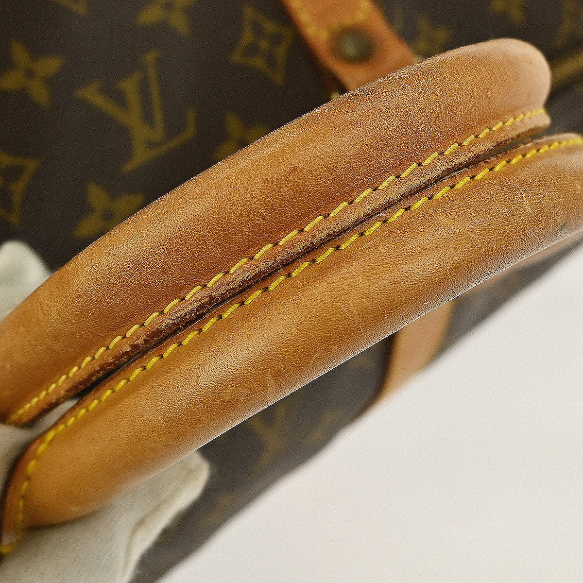 Louis Vuitton Keepall Bandouliere Bag Monogram Canvas Brown Canvas Travel Bag Bag (Pre-Owned)