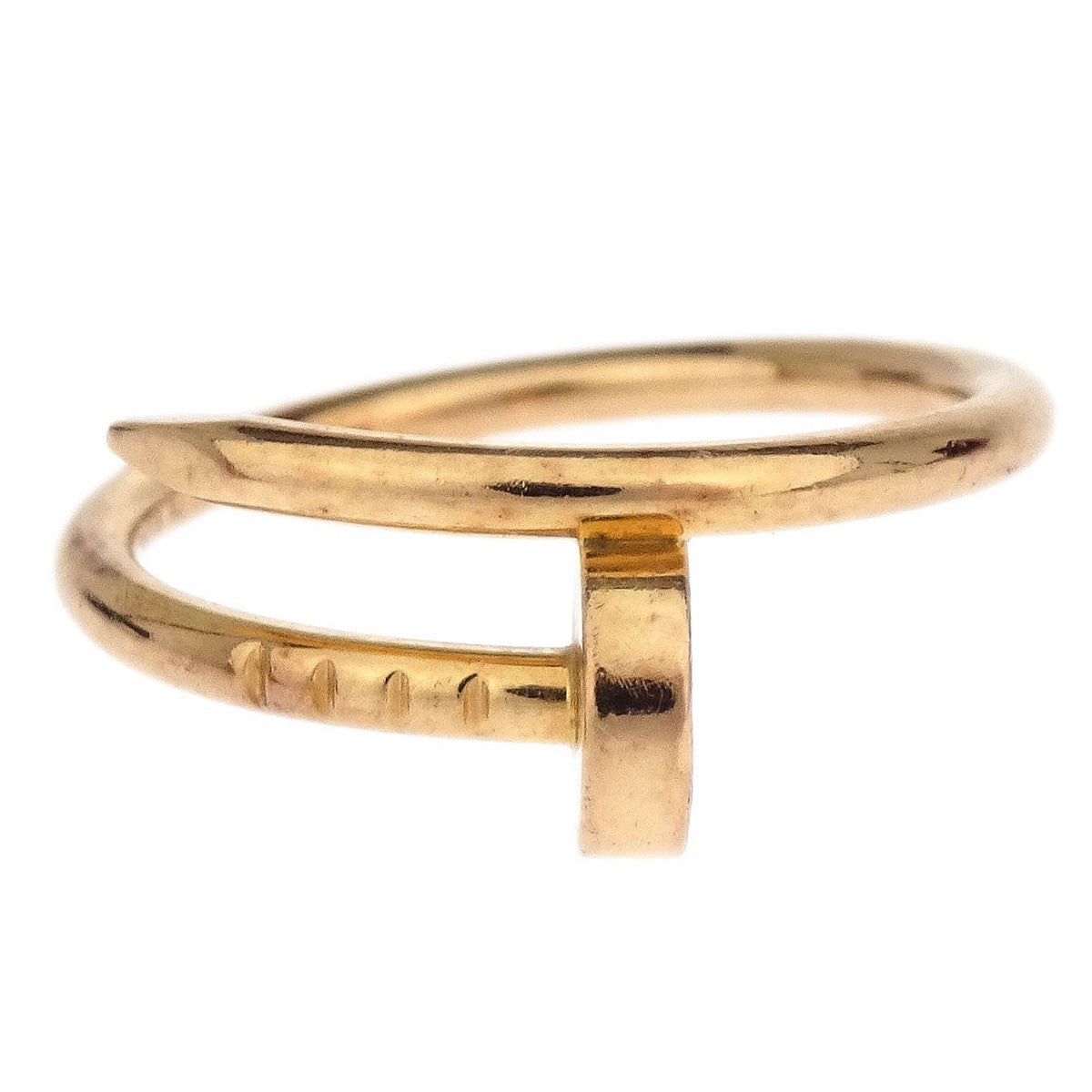 Cartier Juste Un Clou Ring 18K Yellow Gold Gold Gold Ring Jewelry (Pre-Owned)