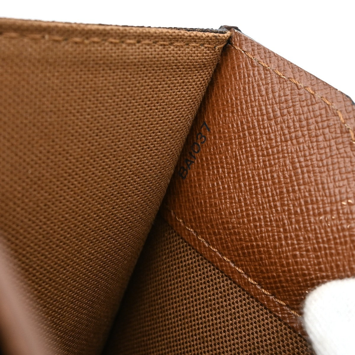 Louis Vuitton Laguito Handbag Monogram Canvas Brown Canvas Briefcase Bag (Pre-Owned)