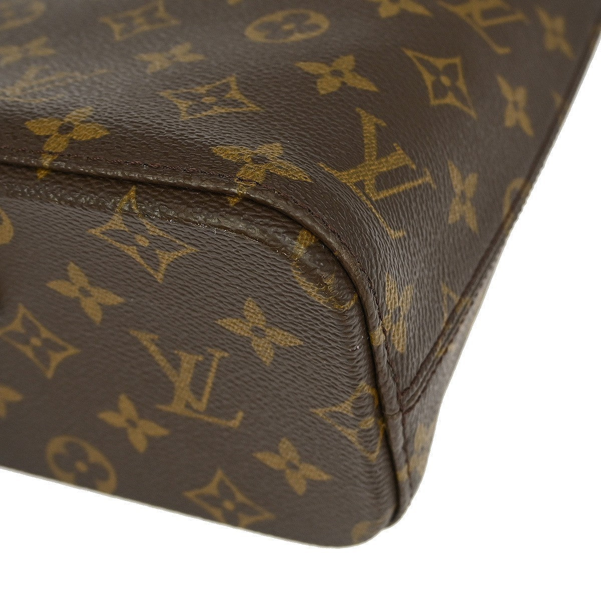 Louis Vuitton Luco Handbag Monogram Canvas Brown Canvas Tote Bag Bag (Pre-Owned)
