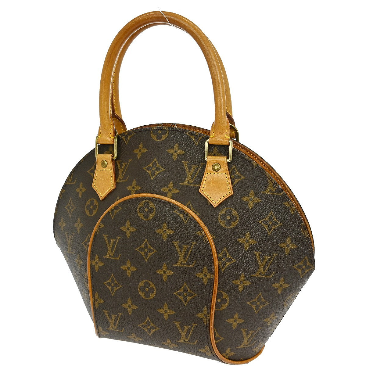 Louis Vuitton Ellipse Bag Monogram Canvas Brown Canvas Handbag (Pre-Owned)