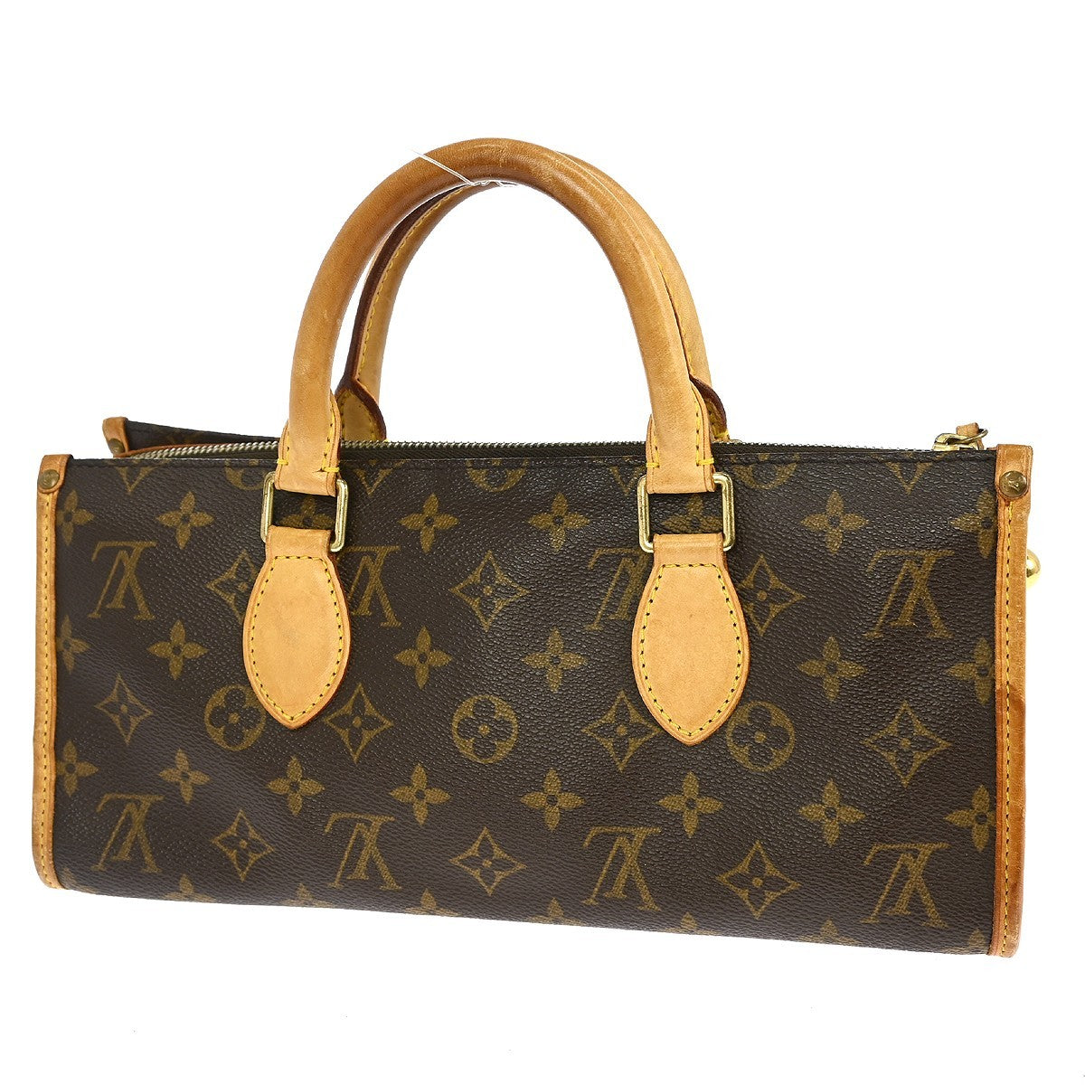 Louis Vuitton Popincourt Handle Bag Monogram Canvas Brown Canvas Handbag (Pre-Owned)