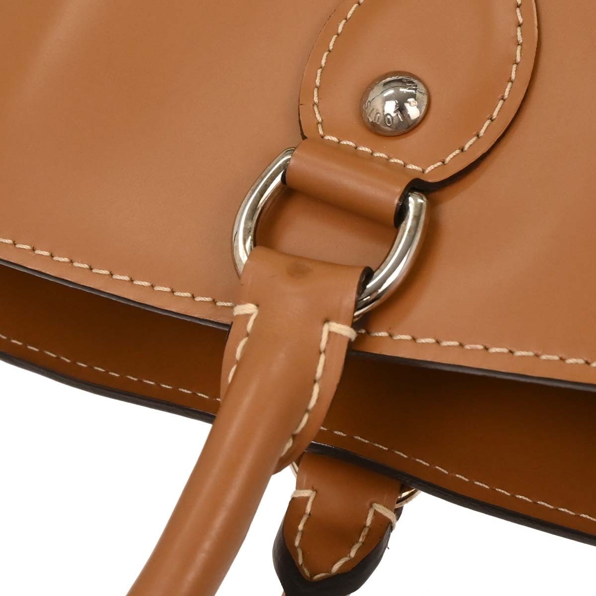 Louis Vuitton Passy Tote Epi Leather Brown Leather Tote Bag Bag (Pre-Owned)