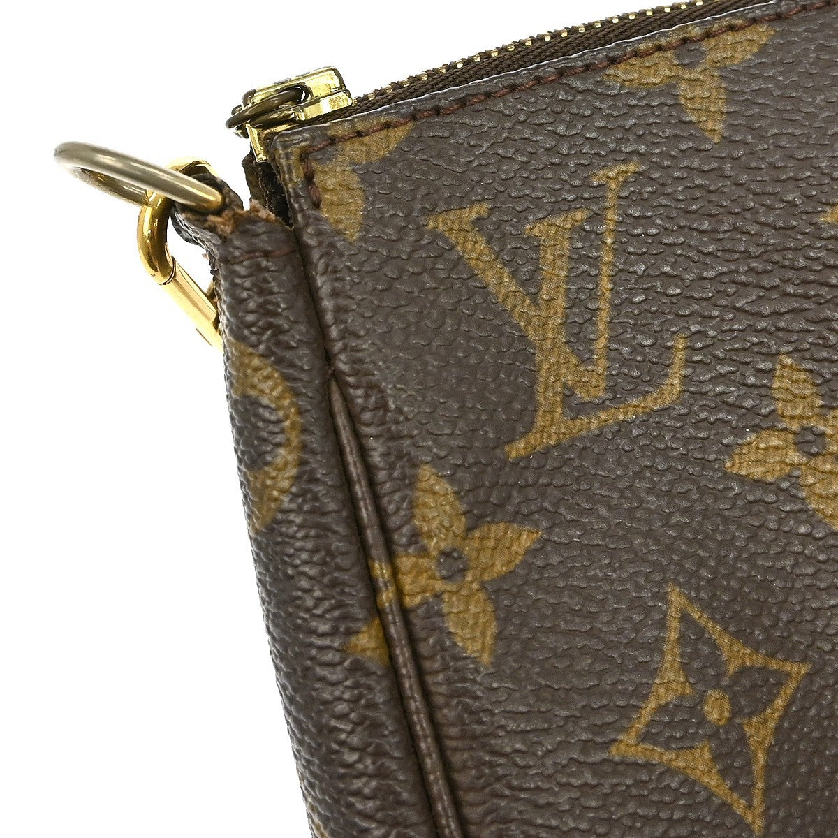 Louis Vuitton Pochette Accessoires Nm Monogram Canvas Brown Canvas Clutche & Pouche Bag (Pre-Owned)