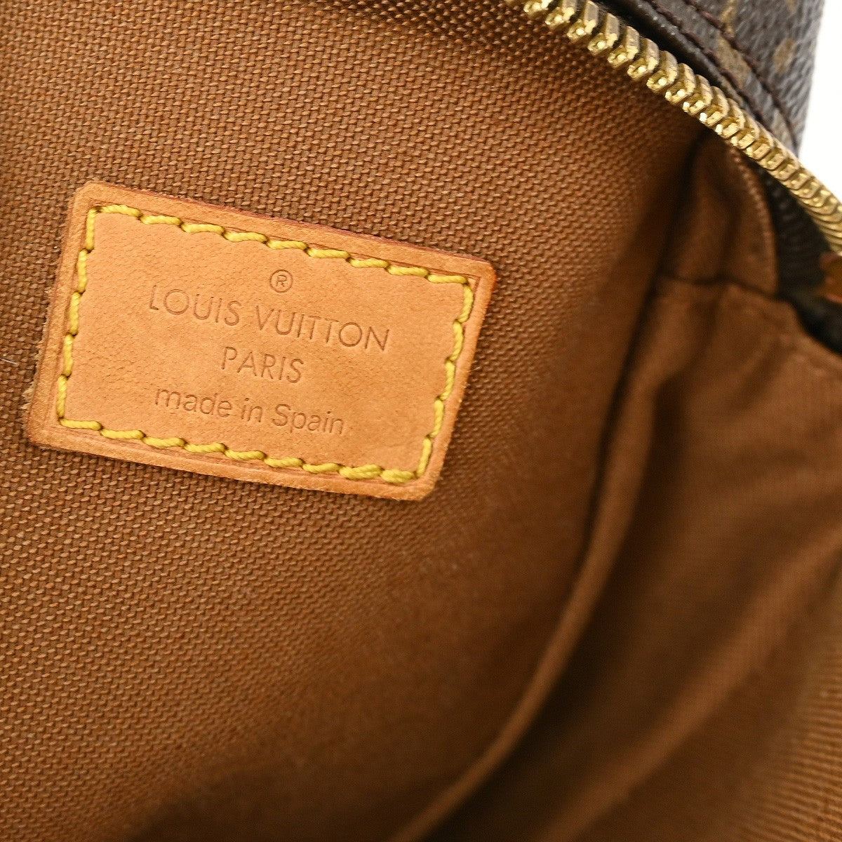 Louis Vuitton Pochette Gange Monogram Canvas Brown Canvas Shoulder Bag Bag (Pre-Owned)