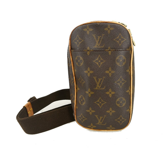 Louis Vuitton Pochette Gange Monogram Canvas Brown Canvas Clutche & Pouche Bag (Pre-Owned)