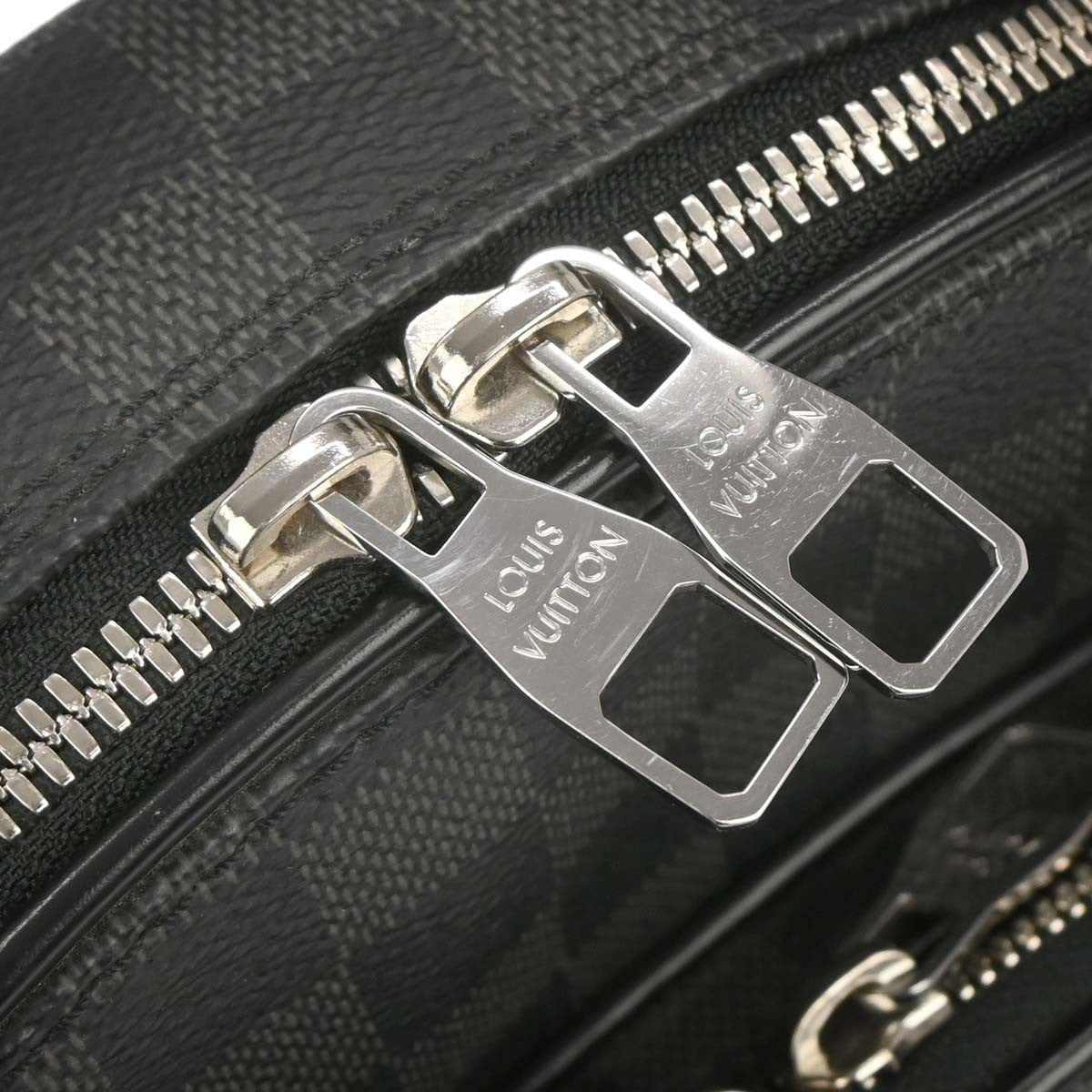 Louis Vuitton Michael Nm Backpack Damier Graphite Black Canvas Backpack Bag (Pre-Owned)
