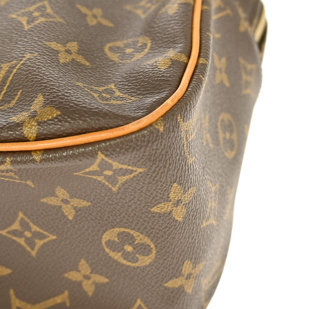 Louis Vuitton Cite Handbag Monogram Canvas Brown Canvas Handbag (Pre-Owned)