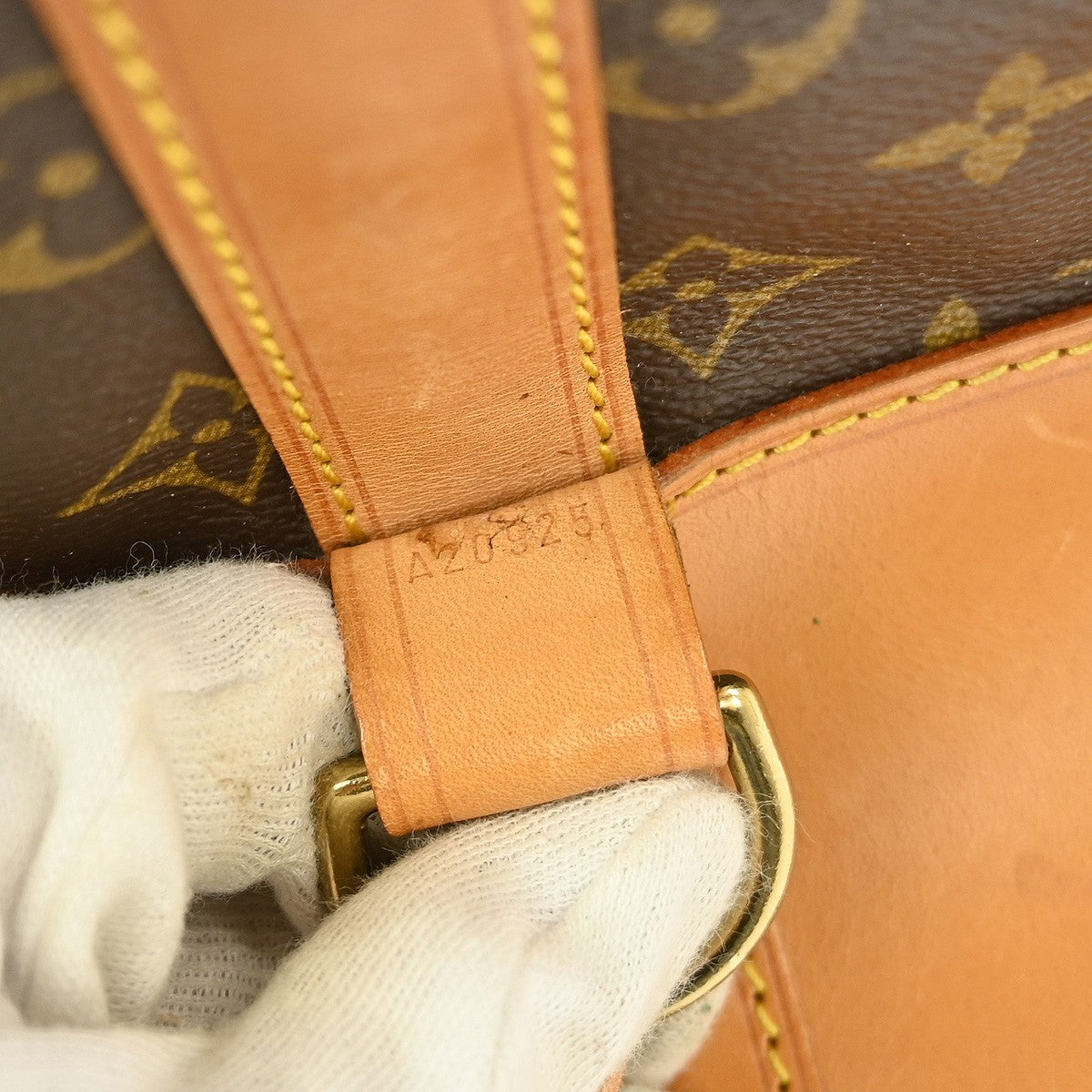 Louis Vuitton Randonnee Backpack Monogram Canvas Brown Canvas Shoulder Bag Bag (Pre-Owned)