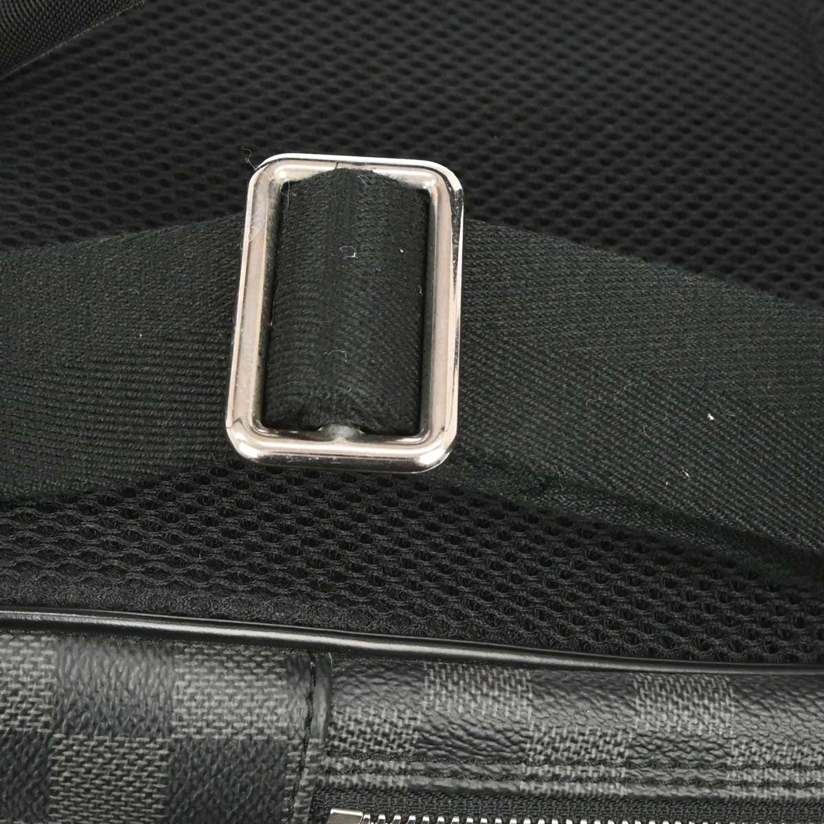 Louis Vuitton Michael Nm Backpack Damier Graphite Black Canvas Backpack Bag (Pre-Owned)