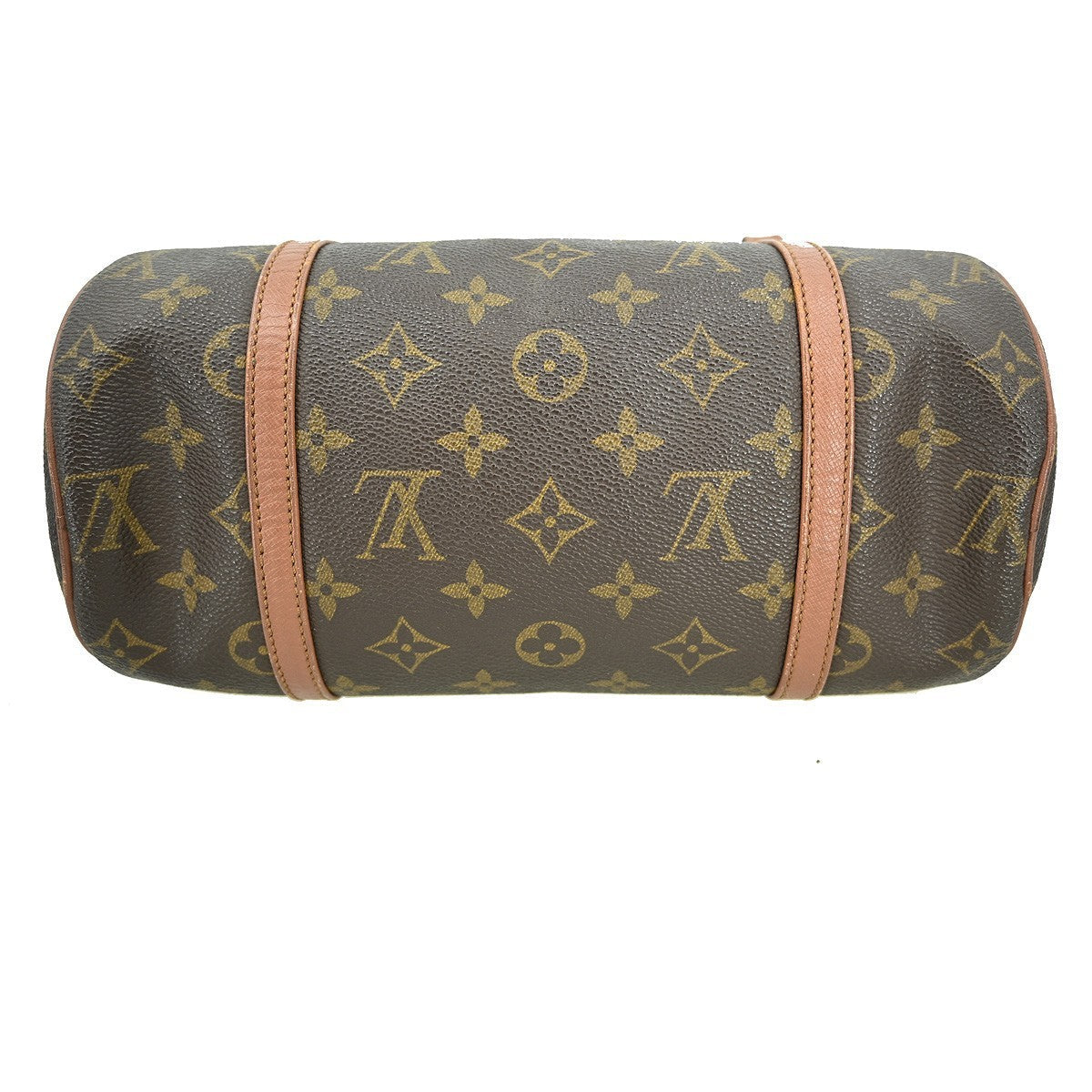 Louis Vuitton Papillon Handbag Monogram Canvas Brown Canvas Handbag (Pre-Owned)