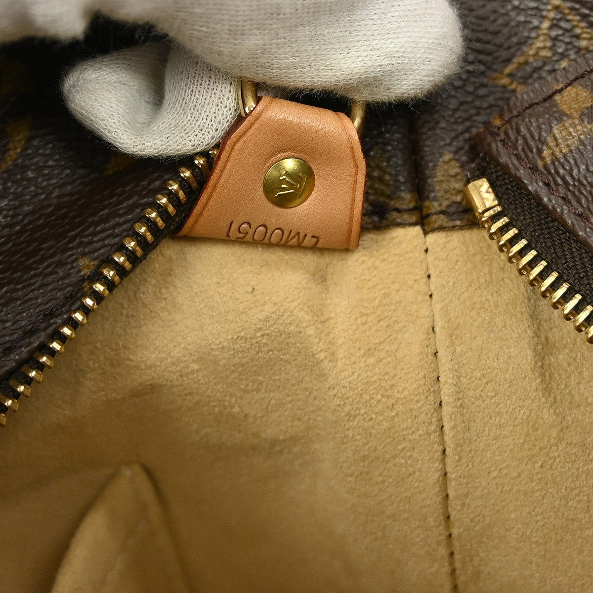 Louis Vuitton Luco Handbag Monogram Canvas Brown Canvas Tote Bag Bag (Pre-Owned)