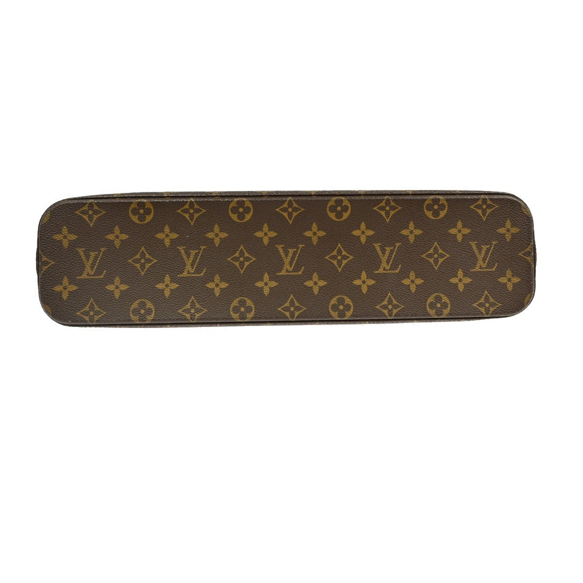 Louis Vuitton Luco Handbag Monogram Canvas Brown Canvas Tote Bag Bag (Pre-Owned)