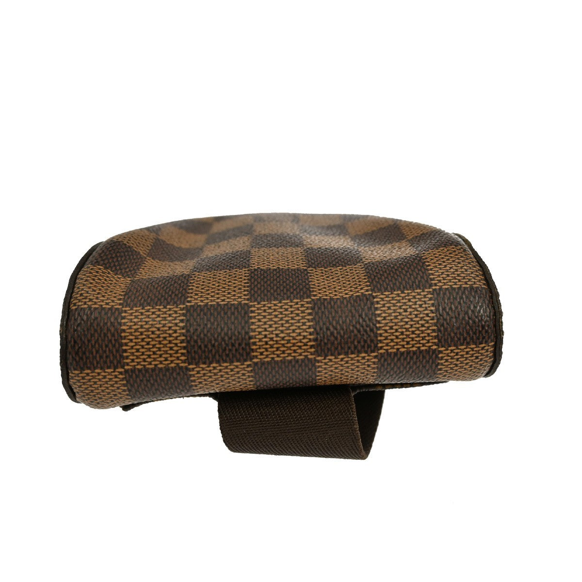 Louis Vuitton Geronimos Waist Bag Damier Brown Canvas Shoulder Bag Bag (Pre-Owned)