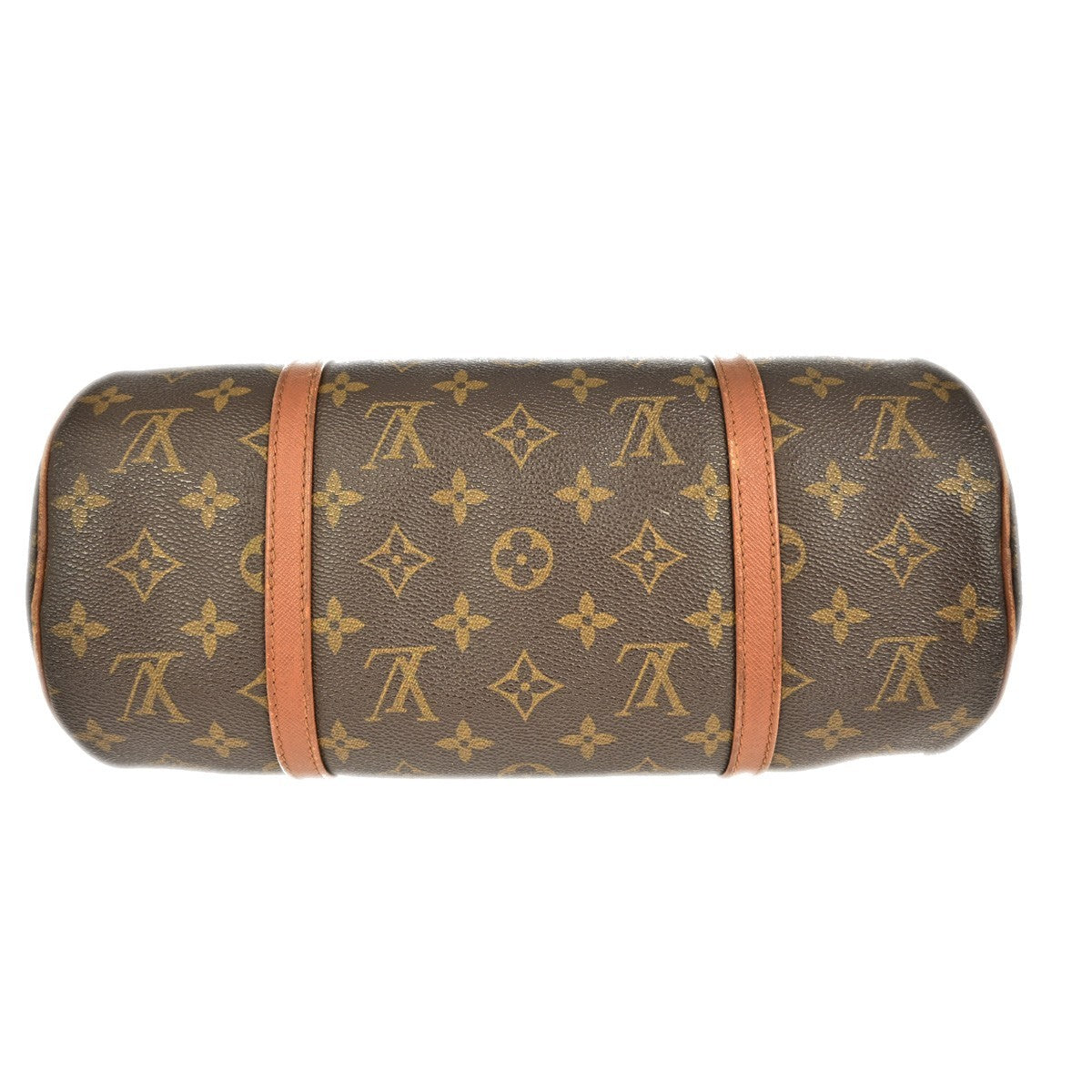 Louis Vuitton Papillon Handbag Monogram Canvas Brown Canvas Handbag (Pre-Owned)