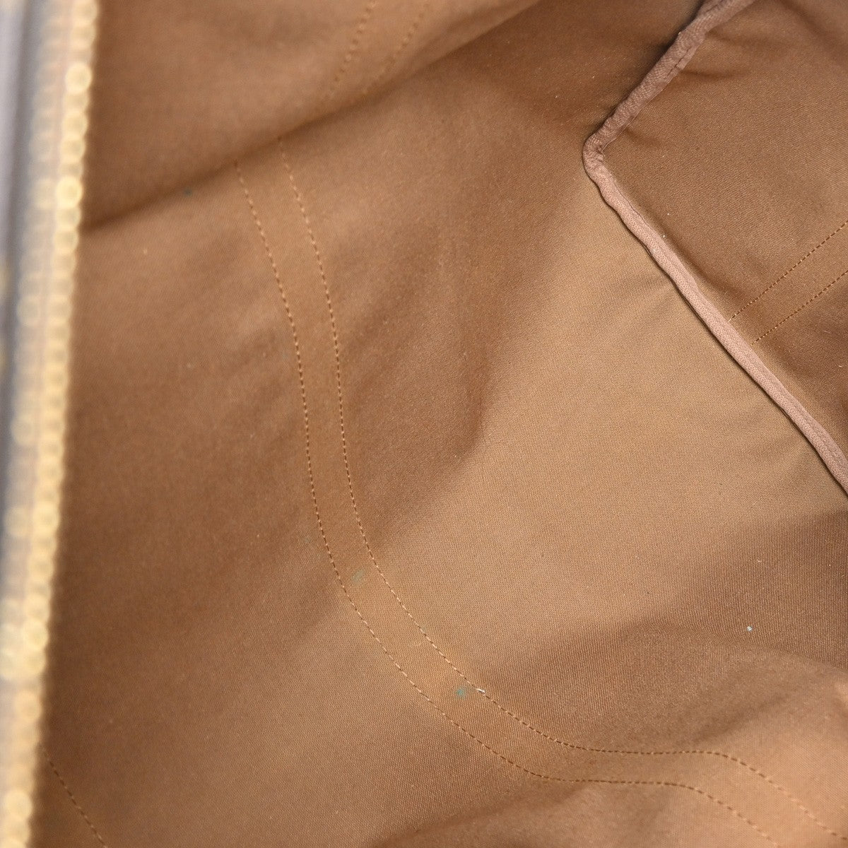 Louis Vuitton Keepall Bandouliere Bag Monogram Canvas Brown Canvas Travel Bag Bag (Pre-Owned)