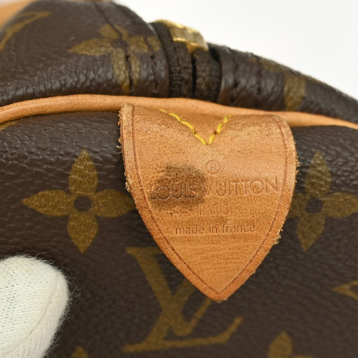 Louis Vuitton Keepall Bag Monogram Canvas Brown Canvas Travel Bag Bag (Pre-Owned)