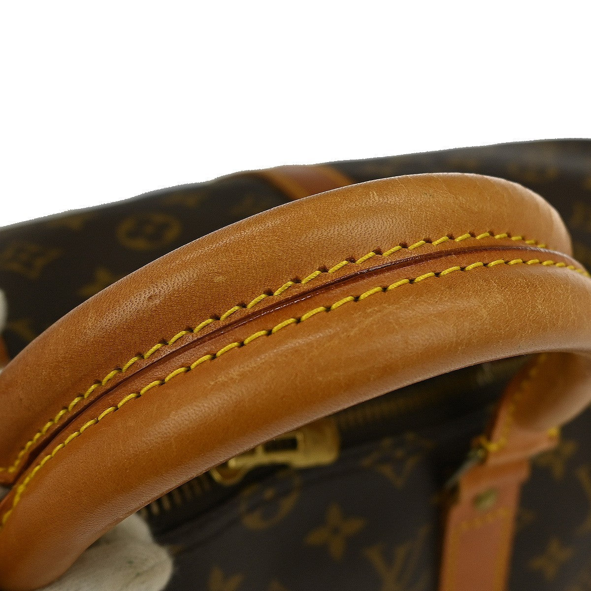 Louis Vuitton Keepall Bag Monogram Canvas Brown Canvas Travel Bag Bag (Pre-Owned)