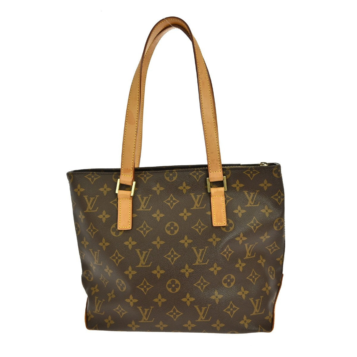 Louis Vuitton Cabas Piano Monogram Canvas Brown Canvas Tote Bag Bag (Pre-Owned)