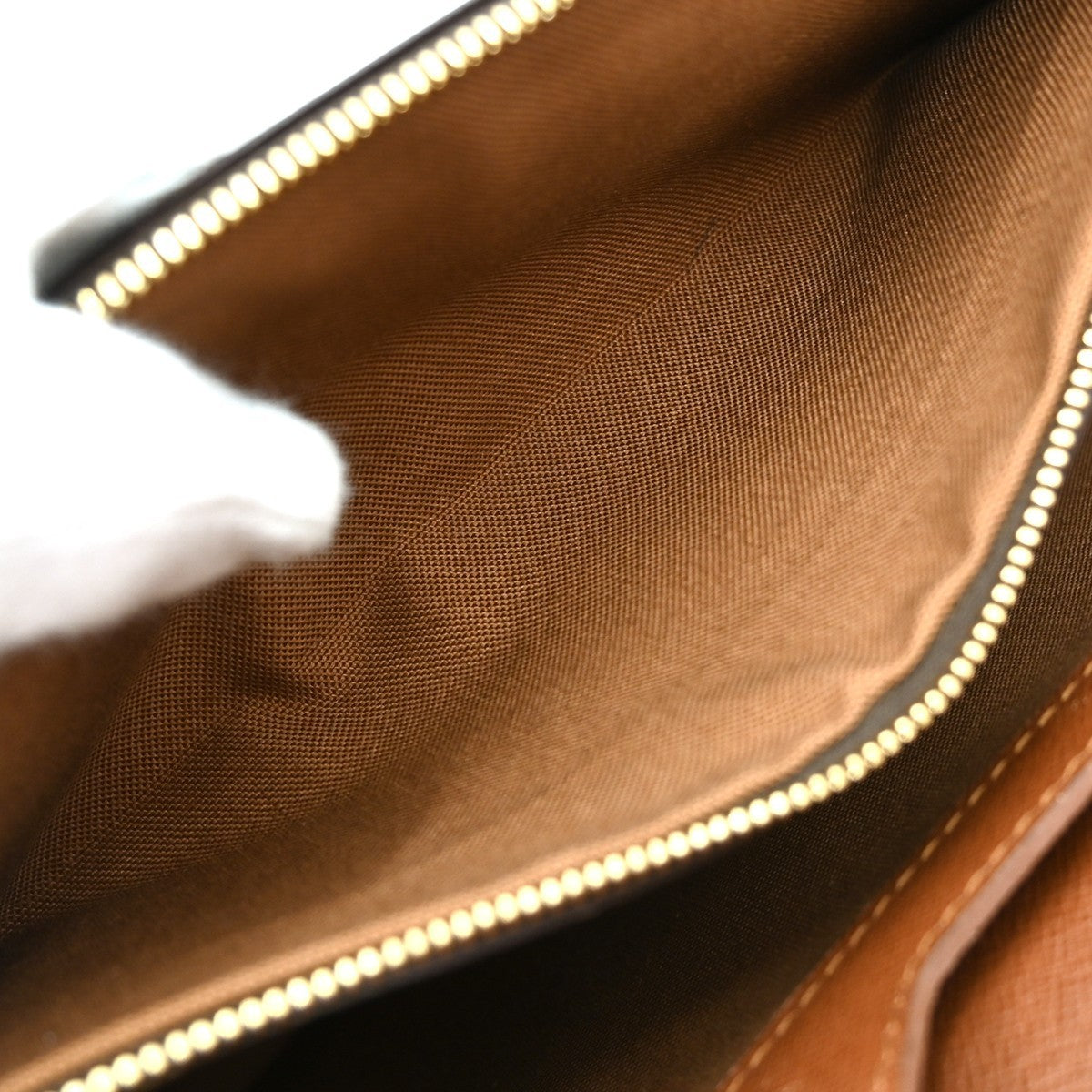 Louis Vuitton Laguito Handbag Monogram Canvas Brown Canvas Briefcase Bag (Pre-Owned)