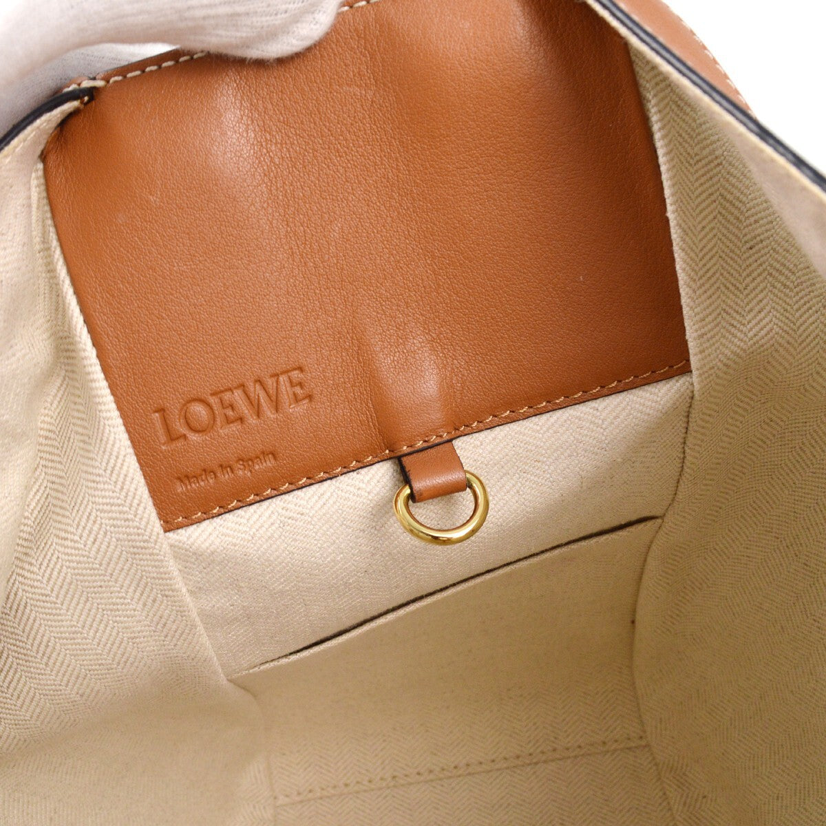 Loewe Hammock Bag Printed Canvas Multicolour Canvas Shoulder Bag Bag (Pre-Owned)