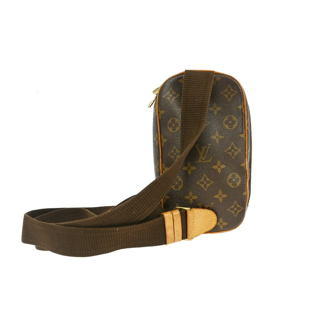 Louis Vuitton Pochette Gange Monogram Canvas Brown Canvas Shoulder Bag Bag (Pre-Owned)