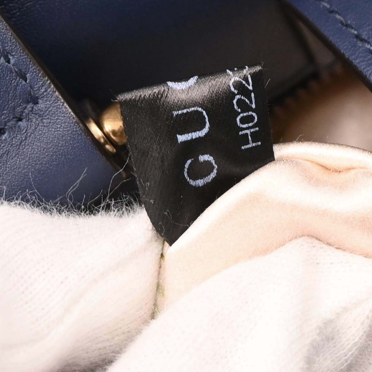Gucci Pearly Gg Marmont Tote Matelasse Denim Blue Denim_Jeans Tote Bag Bag (Pre-Owned)