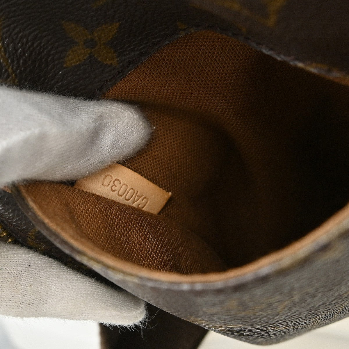 Louis Vuitton Pochette Gange Monogram Canvas Brown Canvas Clutche & Pouche Bag (Pre-Owned)