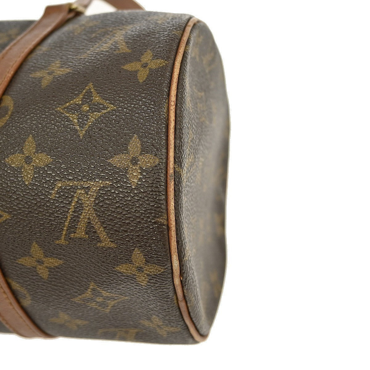 Louis Vuitton Papillon Handbag Monogram Canvas Brown Canvas Handbag (Pre-Owned)