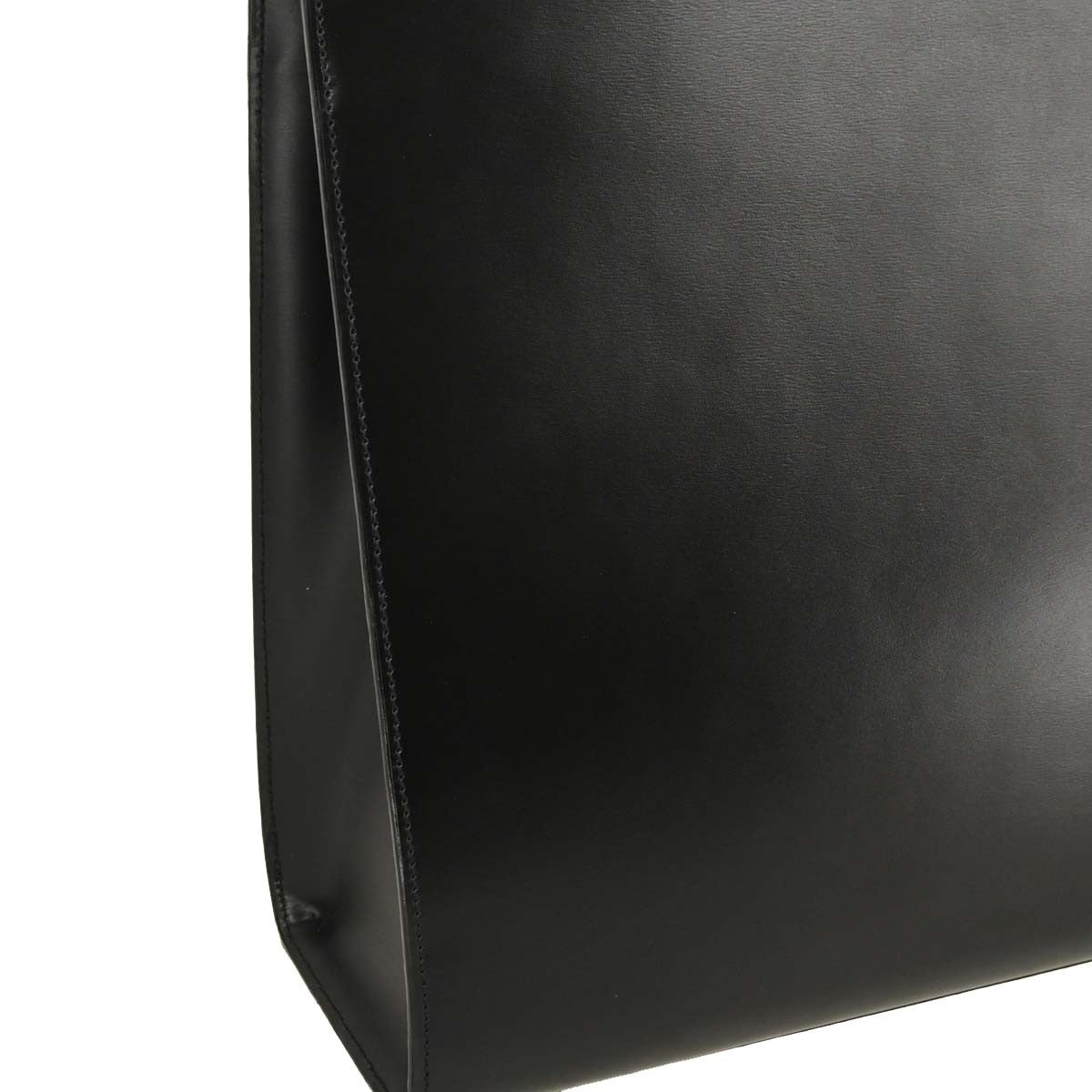 Cartier Panth��re Tote Bag Leather Black Leather Tote Bag Bag (Pre-Owned)