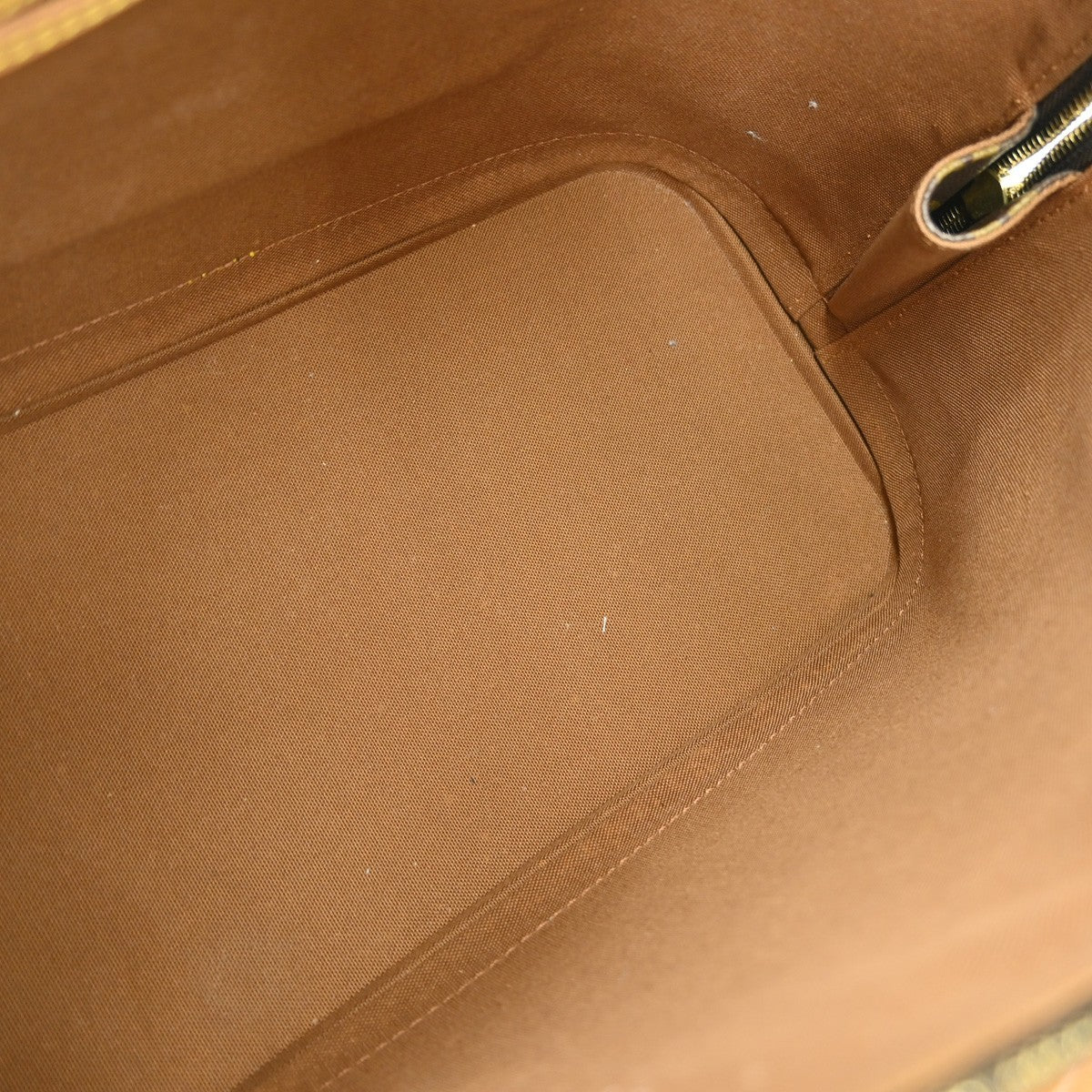 Louis Vuitton Alma Handbag Monogram Canvas Brown Canvas Handbag (Pre-Owned)