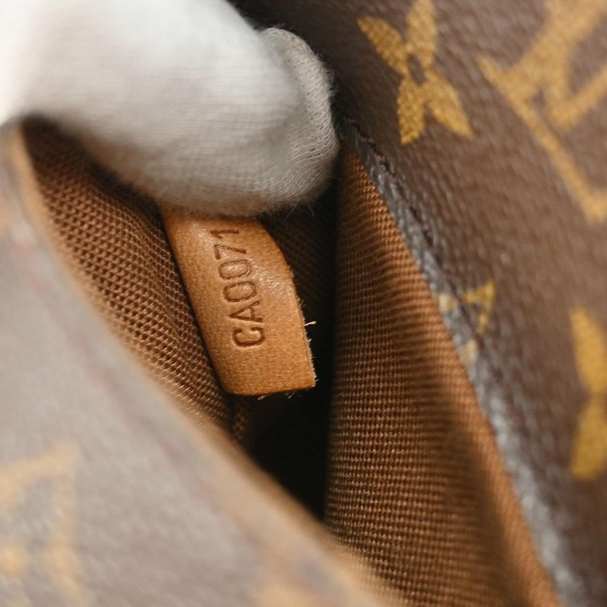 Louis Vuitton Pochette Gange Monogram Canvas Brown Canvas Shoulder Bag Bag (Pre-Owned)