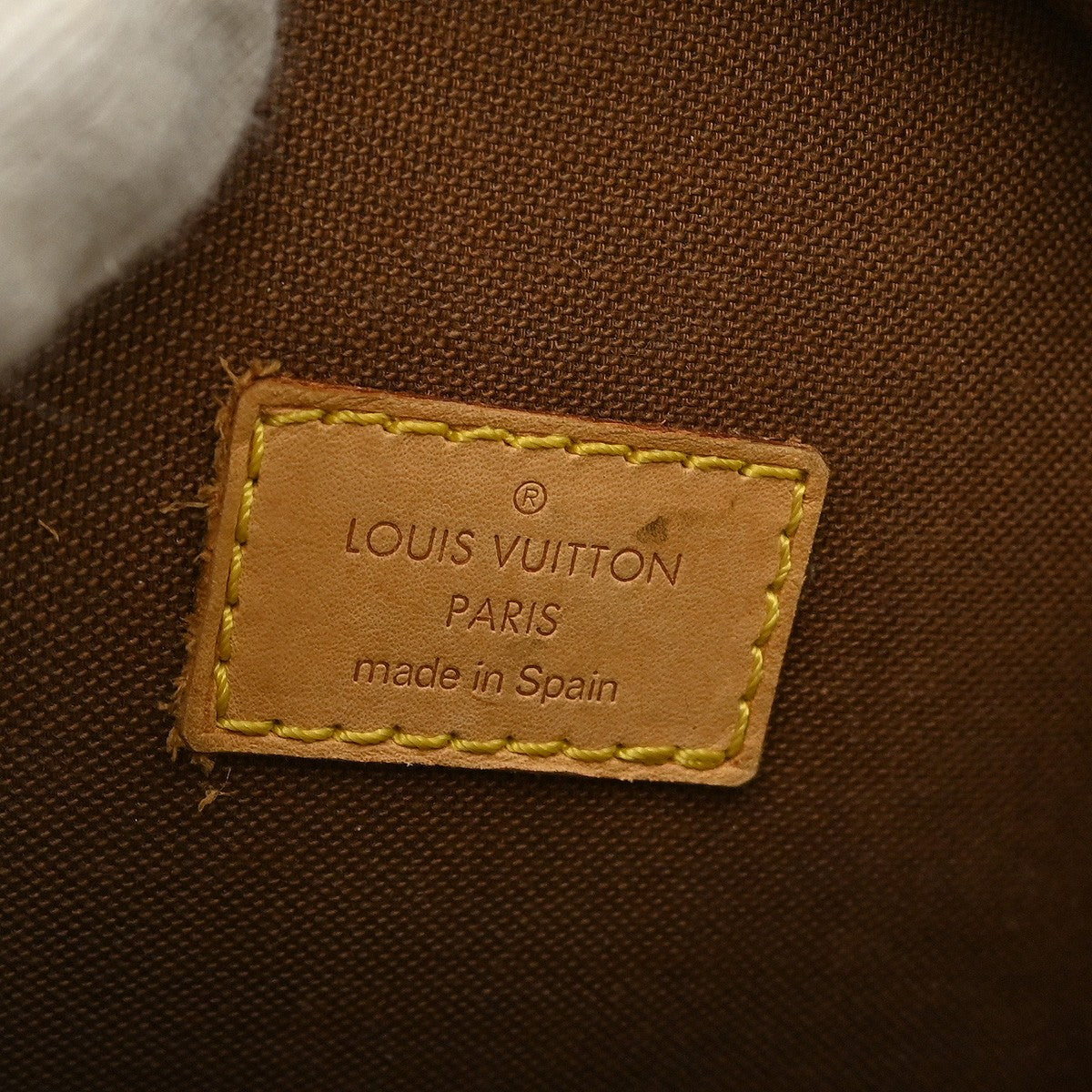 Louis Vuitton Pochette Gange Monogram Canvas Brown Canvas Clutche & Pouche Bag (Pre-Owned)