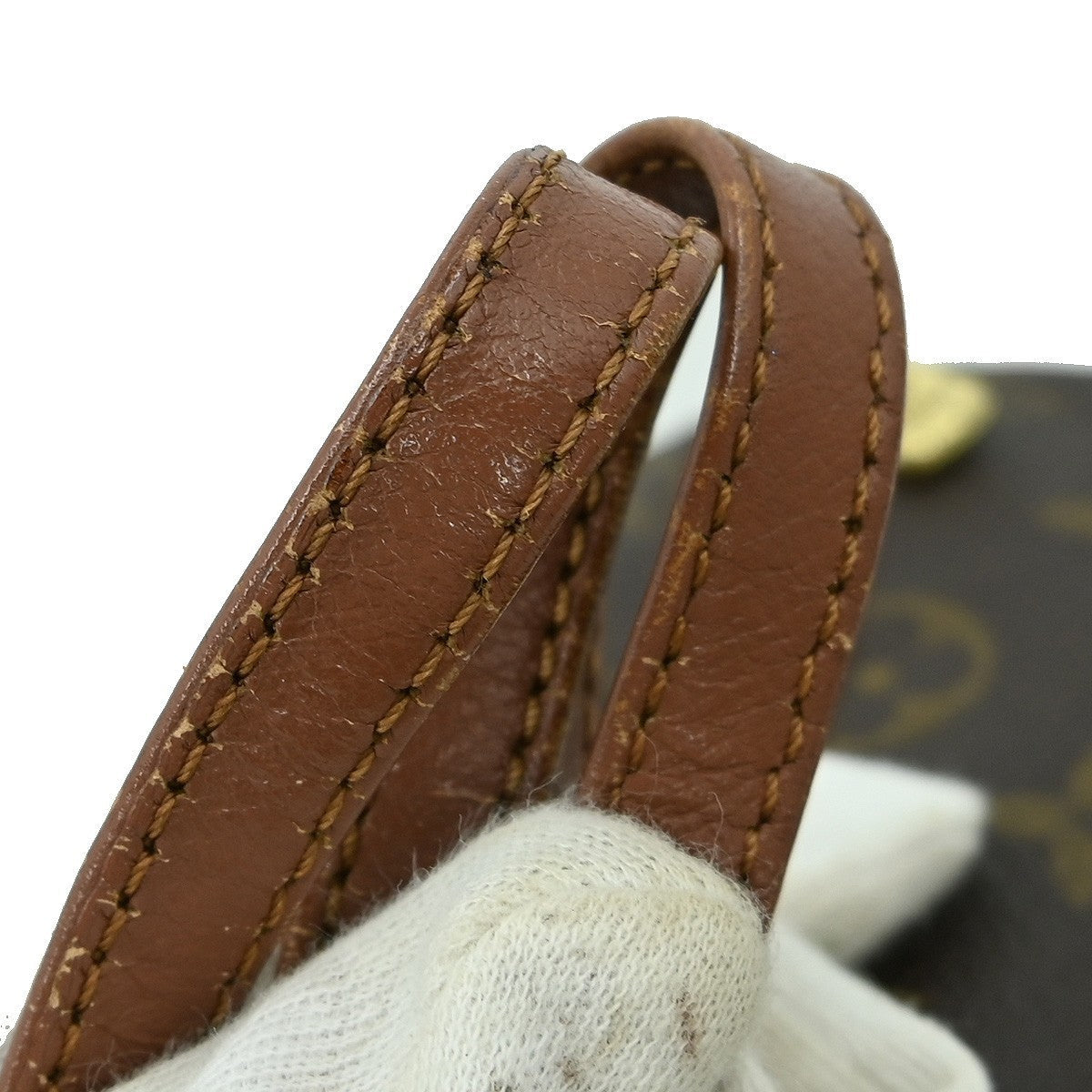 Louis Vuitton Papillon Handbag Monogram Canvas Brown Canvas Handbag (Pre-Owned)