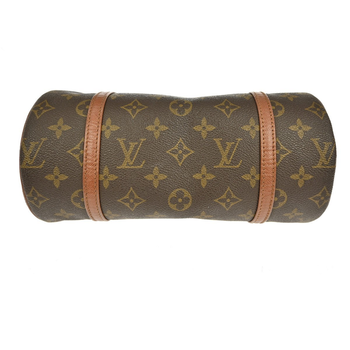 Louis Vuitton Papillon Handbag Monogram Canvas Brown Canvas Handbag (Pre-Owned)