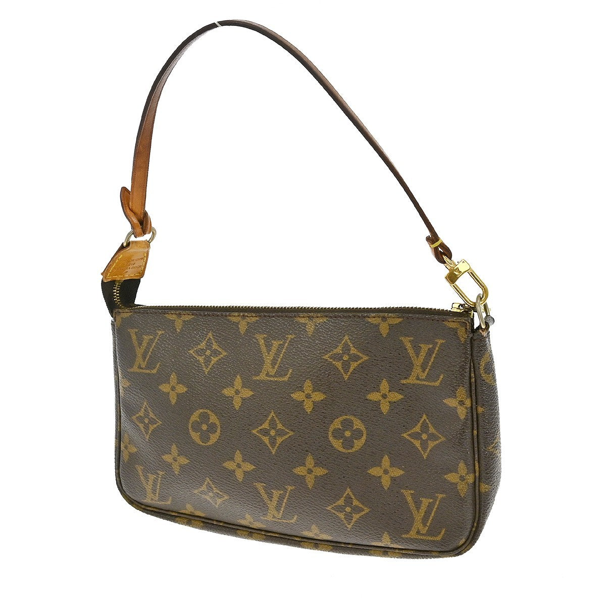 Louis Vuitton Pochette Accessoires Nm Monogram Canvas Brown Canvas Clutche & Pouche Bag (Pre-Owned)