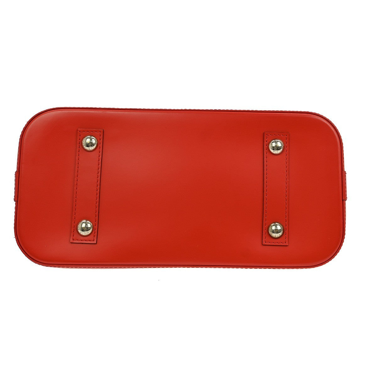 Louis Vuitton Alma Handbag Epi Leather Red Leather Handbag (Pre-Owned)
