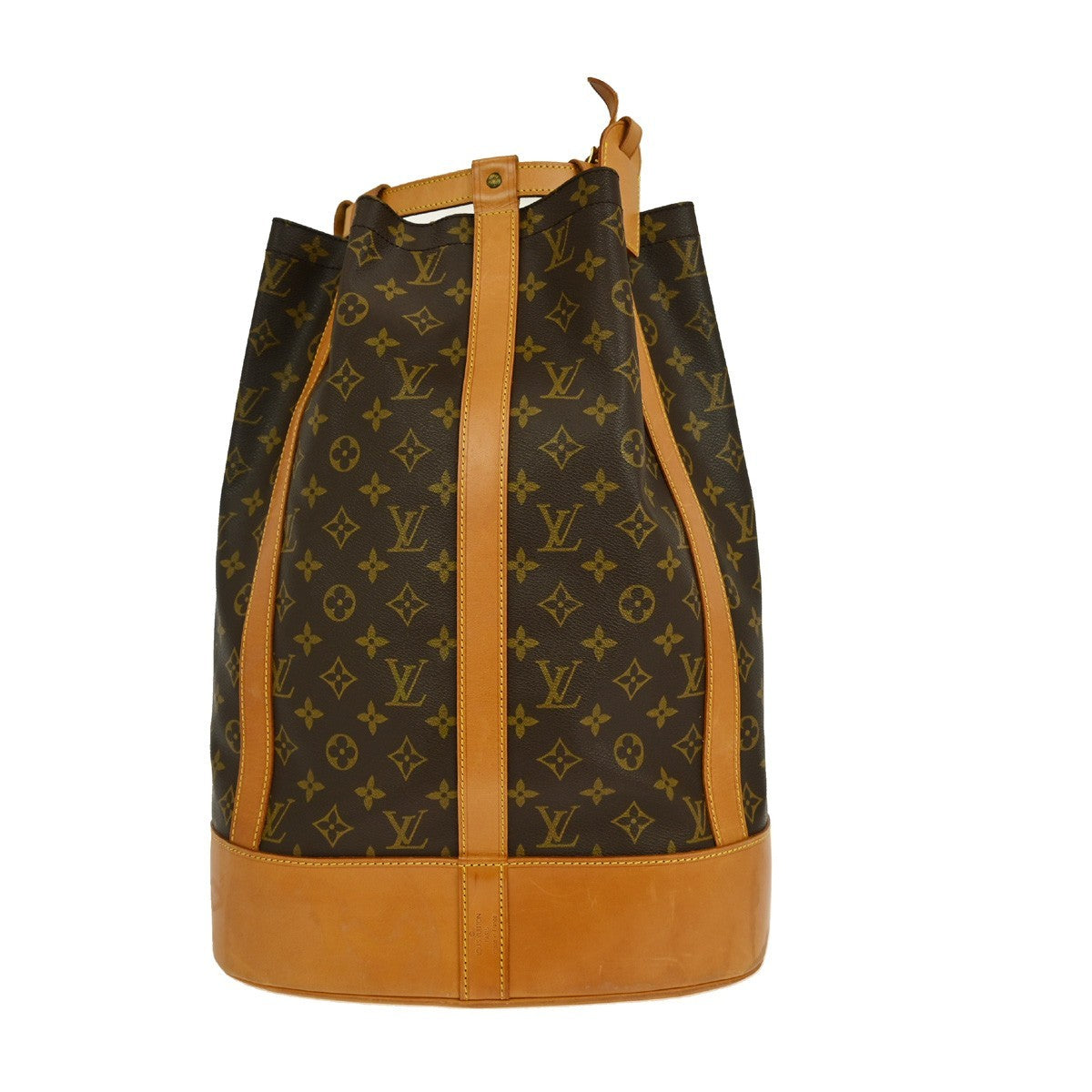 Louis Vuitton Randonnee Backpack Monogram Canvas Brown Canvas Shoulder Bag Bag (Pre-Owned)