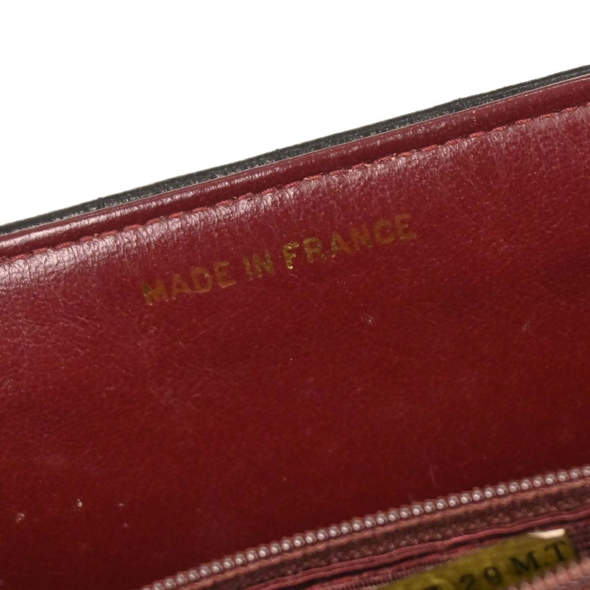 Chanel Vintage Vertical Cc Flap Bag Leather Black Leather Shoulder Bag Bag (Pre-Owned)