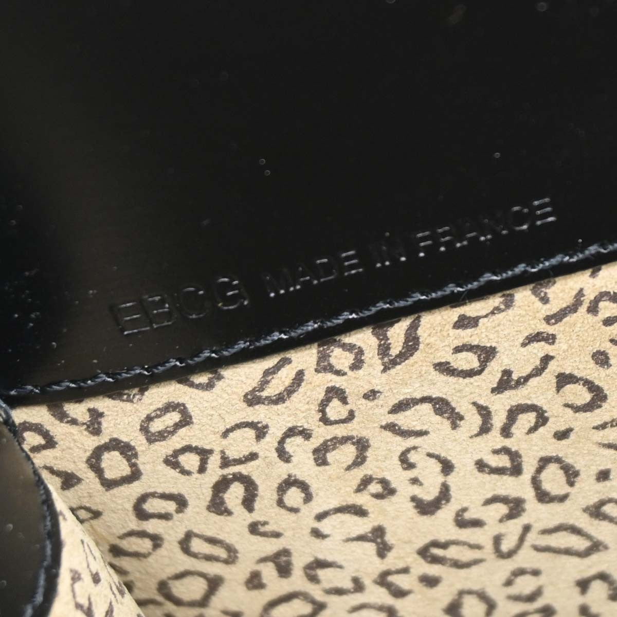Cartier Panth��re Tote Bag Leather Black Leather Tote Bag Bag (Pre-Owned)