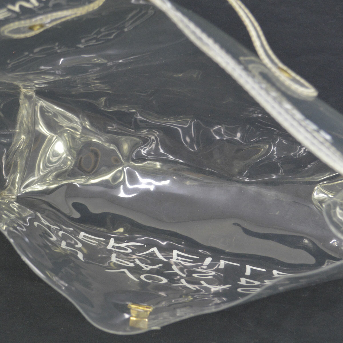 Hermes Kelly Handbag Vinyl Clear Plastic Handbag (Pre-Owned)