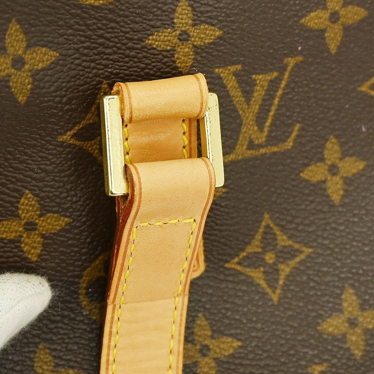 Louis Vuitton Cabas Piano Monogram Canvas Brown Canvas Tote Bag Bag (Pre-Owned)