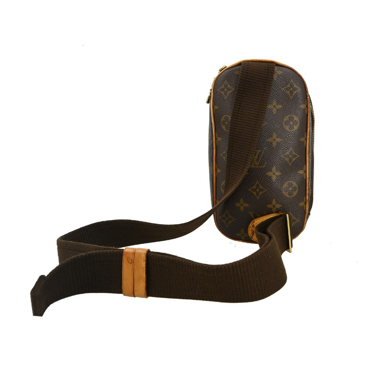 Louis Vuitton Pochette Gange Monogram Canvas Brown Canvas Clutche & Pouche Bag (Pre-Owned)