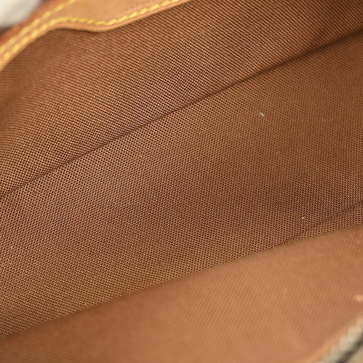 Louis Vuitton Trotteur Handbag Monogram Canvas Brown Canvas Shoulder Bag Bag (Pre-Owned)