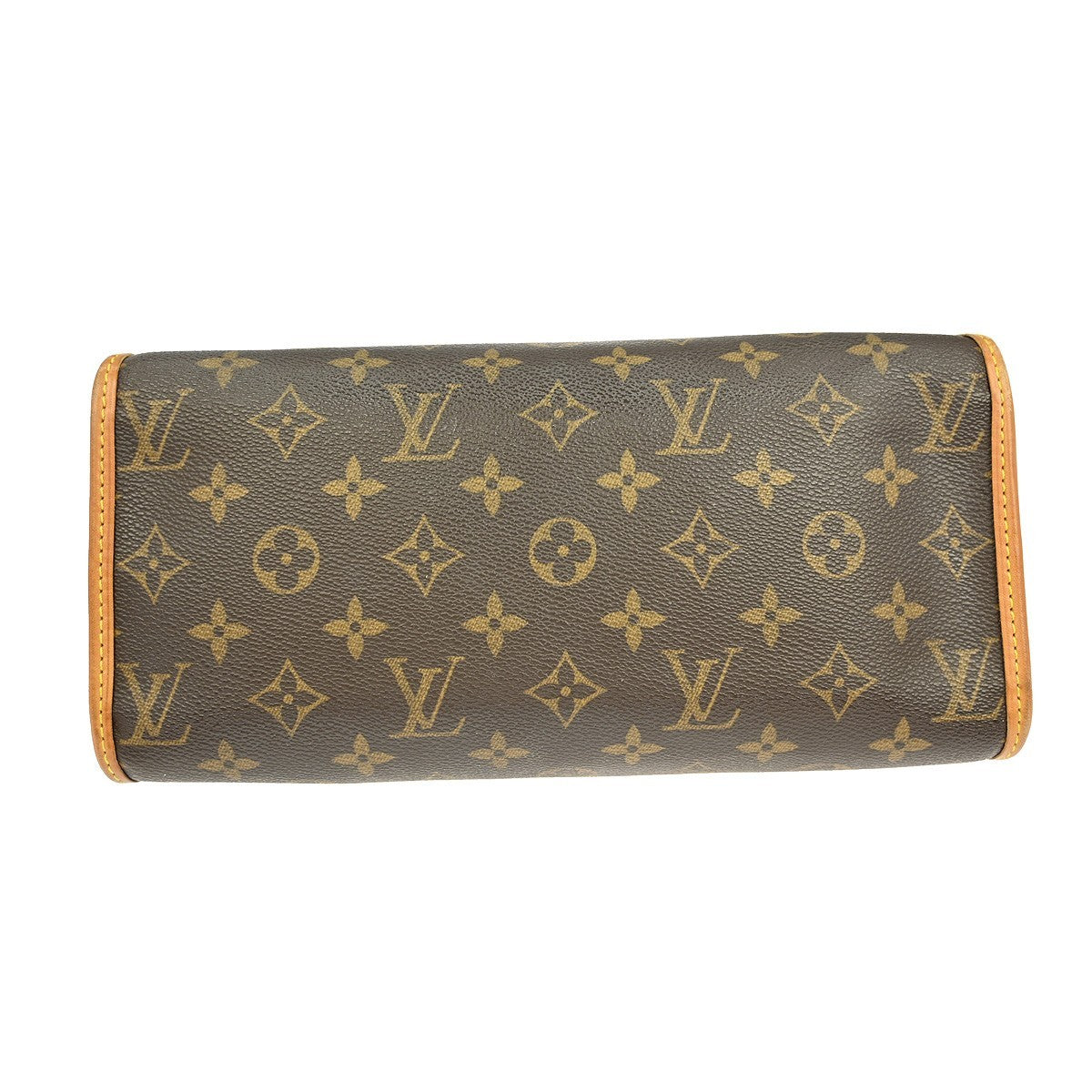 Louis Vuitton Popincourt Tote Monogram Canvas Brown Canvas Tote Bag Bag (Pre-Owned)